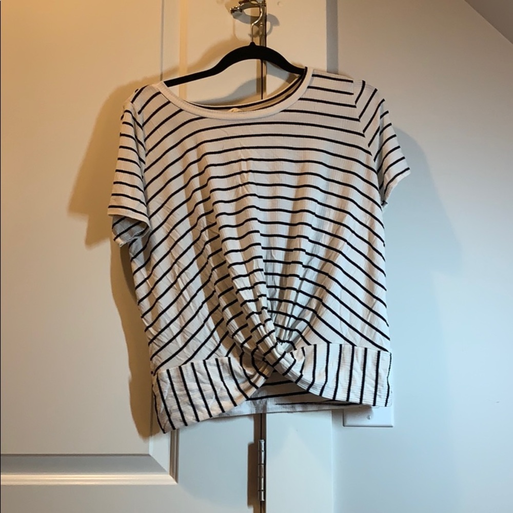 Stripped shirt!